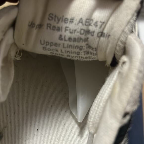 MADEWELL SIDEWALK‎ ZEBRA LOW TOP SNEAKERS SIZE W 7.5M , M 6M - Picture 6 of 6